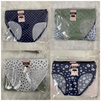 2026 High Quality Random Colors Mixed Designs Stocklot Bulk Bale Wholesale Cheap Lady Panties Mixed Design Women Girl Underwear