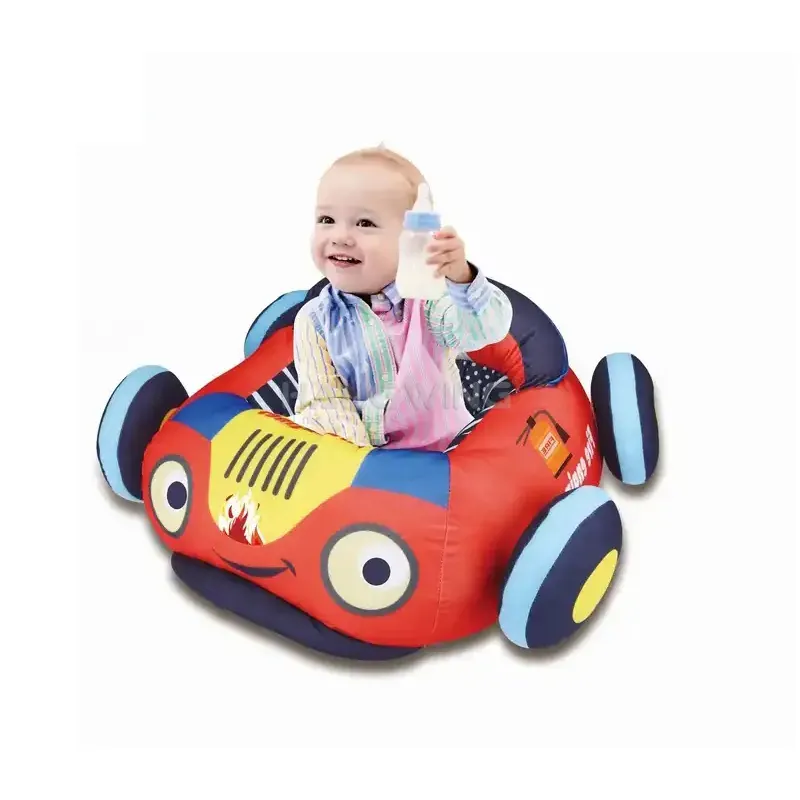 Baby Uitsmijter Auto Bank Stoel Zacht Speelgoed Kids Doek Sofa Baby Zittende Stoel