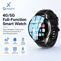 4G NET YENİ H18 Global Android Akıllı Saat Erkekler İçin Çift HD Kamera Tam Dokunmatik Ekran Kalp Ritmi IP67 Su Geçirmez Akıllı Saat 64G SIM Arama