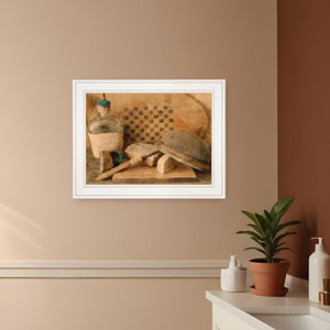 HMS Vintage sidro di mele 1 bagno da parete arte bianca con stampa elegante Vintage Design a tema per bagni - Product Image 1