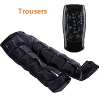 Masseur de drainage lymphatique corporel complet sans fil rechargeable, bottes de compression pour la récupération des jambes