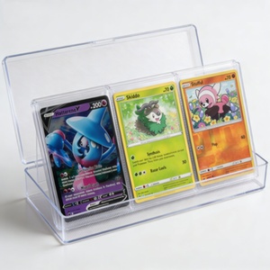Wholesale Luxury PP Clear Semi-Rigid Business <b>Card</b> <b>Holders</b> Sturdy Sealing Feature Custom Color Size Silk Screen Printing Wooden - Product Image 5
