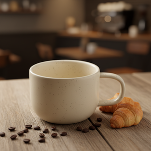 350ml Porcelain Ceramic Mug <b>Ring</b> Handle Dishwasher Microwave Safe Customizable Logo Business Gifts Reusable Milk Tea Hot Drinks - Product Image 1