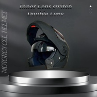 Meilleures ventes Casque de moto modulaire à visière amovible Casque de moto à visière relevable Vente chaude Casque de moto à double masque Casque de plongée Casque de conduite