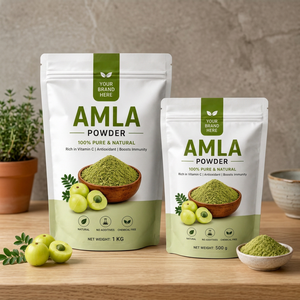 Amla Powder <b>Herbal</b> <b>Supplement</b> Fine Ground Gooseberry Powder for Adult Hair Growth & Daily Wellness Smoothies - Product Image 6