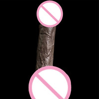 Flüssiges Silikon Realistischer Dildo mit Saugnapf für Frauen, Manuelle Anwendung, Schwarz, Extra-Groß, Extra-Dick, Masturbator Sexspielzeug für Männer
