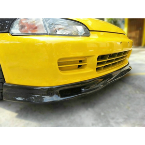 ลิ้นกันชนหน้าคาร์บอนไฟเบอร์ทรง <span class=keywords><strong>Spoon</strong></span> สำหรับ Honda <span class=keywords><strong>Civic</strong></span> <span class=keywords><strong>EG</strong></span> ปี 1992-1995 คุณภาพเยี่ยม ติดตั้งได้พอดี - Product Image 3