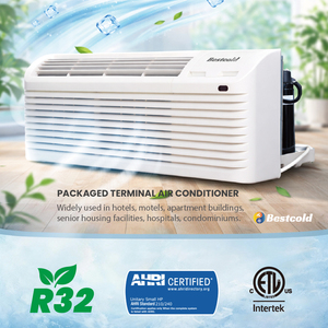 เครื่องปรับอากาศ Bestcold R32 PTAC 7K-15K BTU แบบติดผนัง สำหรับสหรัฐอเมริกาและแคนาดา - Product Image 6