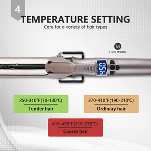 Großhandel Professional <span class=keywords><strong>Salon</strong></span> Haar Locken wickler Private Label Keramik Big Waver Barrel Haar Styling Lockens tab - Product Image 6