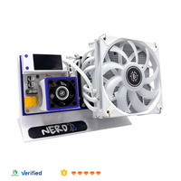 Nerdqaxe 8.1Th/s Solo BTC Miner 138.5W Machine de minage de Bitcoin pour la crypto-mineure domestique