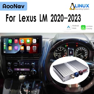 AOONAV Linux System for Lexus LM 2020-2023 Fit Original Car Screen <b>Wireless</b> Apple CarPlay Android Car Radio <b>Adapter</b> Link Box - Product Image 2
