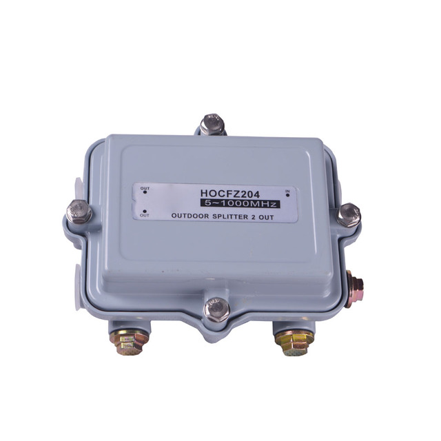 3 Way Outdoor Coaxial Cable TV Splitter | Housing Bandwidth 5-1000MHz RF Splitter | Softel CATV TV Splitter