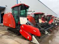 Moissonneuse-batteuse automotrice presque neuve avec boîte de vitesses automatique, moteur pour usage agricole, marque réputée Touxin, pour la récolte du maïs, du blé et du riz