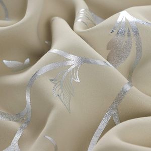 Mới nhất lá thiết kế rèm cửa Polyester dệt màn rèm cuộn vải bằng mét bán buôn Trung Quốc - Product Image 2