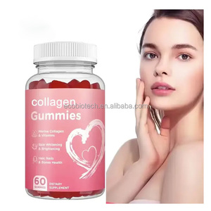 Multi <b>Collagen</b> Peptides Beauty Gummies with Vitamin C & <b>Biotin</b> for Adults-Gummy Candy <b>Supplement</b> - Product Image 1