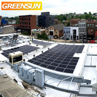 Système d'onduleur solaire hybride Deye Solis 50 kw 60kw 80kw 100 kw 125kw Système solaire de stockage d'énergie 50 kwh 100 kwh 200kwh 241kwh