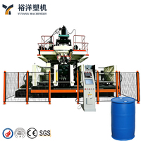Composants Clés avec Durée de Vie Prolongée : Machine de Soufflage par Extrusion à Double Station pour Fût Double Anneau en HDPE de 220L