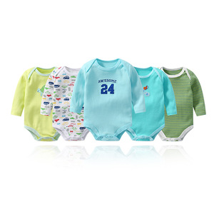 <span class=keywords><strong>Pigiama</strong></span> per vestiti di un pezzo da bambino in puro <span class=keywords><strong>cotone</strong></span> per bambino e ragazza con bottone a maniche lunghe - Product Image 1