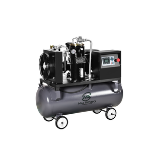 3000W elettrico portatile compressore d'aria a magnete permanente a frequenza variabile vite per Auto riparazione lavorazione del legno-motore lubrificato - Product Image 5