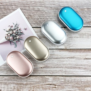 Chauffe-mains USB d'hiver, chauffe-mains rechargeable à double face, batterie externe pratique - Product Image 3