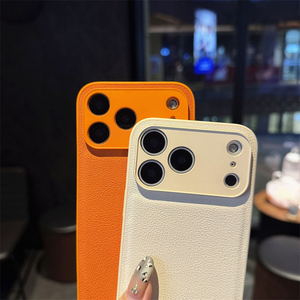 Ốp điện thoại phù hợp cho iphone17air vỏ bảo vệ bằng da hai trong một họa tiết vải thiều 14/16 - Product Image 6