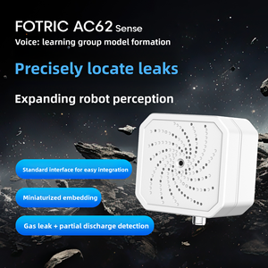 FOTRIC AC62 เซ็นเซอร์กล้องอะคูสติกอุตสาหกรรม โมดูลเครือข่ายออนวิฟที่ใช้พลังงานจาก PoE สำหรับแพลตฟอร์มไอโอที เอสแคด้าระบบตรวจสอบการรั่วไหลของก๊าซ - Product Image 5