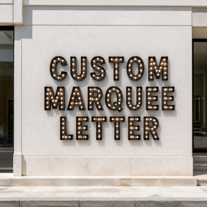 Lettres lumineuses personnalisées rétro à ampoules pour enseigne, lettrage mural intérieur pour pizzeria et <span class=keywords><strong>restaurant</strong></span>, lettres lumineuses décoratives - Product Image 5