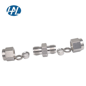 Áp lực cao đôi <span class=keywords><strong>ferrule</strong></span> thẳng Công Đoàn nén NPT 3mm 6mm 25mm ống phù hợp công nghiệp Ống thép không gỉ phù hợp - Product Image 5