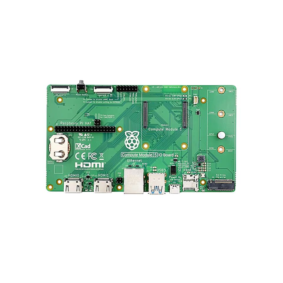 BSSY)Official Raspberry Pi Compute Module 5 IO Board Development ...