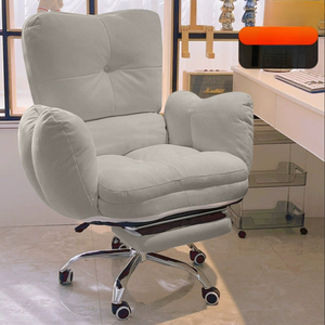 Nueva Silla de Juego Ergonómica Plegable Informal con <span class=keywords><strong>Tela</strong></span> Resistente al Agua, Función de Inclinación Giratoria de 360 Grados, Diseñada para Juegos - Product Image 3