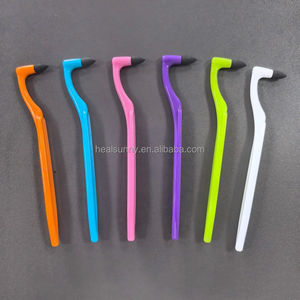 Brosse à dents orthodontique, <span class=keywords><strong>gomme</strong></span> à effacer les taches dentaires, élimine le tartre/les taches <span class=keywords><strong>de</strong></span> thé/<span class=keywords><strong>de</strong></span> fumée, soins bucco-dentaires, brosse interdentaire, blanchiment des dents - Product Image 1