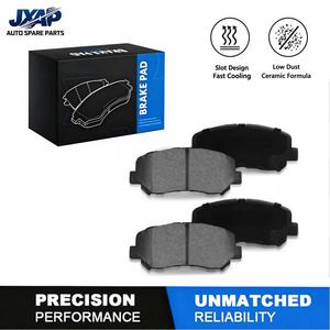 JXAP WVA 25564 Meilleur kit de plaquettes de frein avant en céramique, puissance de freinage longue durée, sans bruit, pour Chrysler 200 Dodge Dart D1623A - Product Image 1