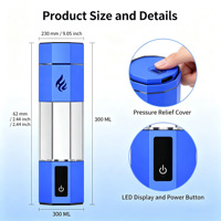 Nouvelle Bouteille d'Eau Hydrogénée 2026 SPE/PEM Portable, Générateur d'Eau Riche en Hydrogène 3000-5000ppb avec Membrane DuPont pour Usage Domestique