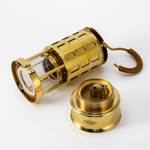 Jifeng Ngoài Trời JF-5U Trong Nhà/Ngoài Trời Brass Kim Loại Windproof Mưa Chống Thấm Nước Khai Thác Mỏ Đèn Dầu Với Móc - Product Image 6