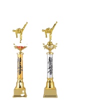 Trophée de compétition de Taekwondo Honor, souvenir, trophée personnalisé avec logo, trophées de récompense