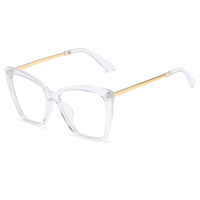 THREE HIPPOS Oeil de CHAT hommes Femmes Ordinateur Lunettes Anti Lumière Bleue Bloquant les Lunettes Optiques Monture De Lunettes De Mode Logo Personnalisé