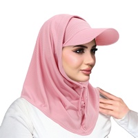 Nouveau Ensemble Chapeau et Foulard Traditionnel en Polyester Respirant et Chauffant pour Femme Musulmane – Accessoires Hijab