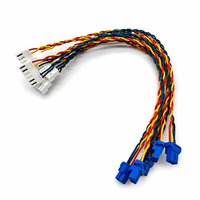 Conectores Macho-Hembra de Par Trenzado Multicolor Personalizados, Arnés de Cables para Dispositivos Electrónicos