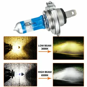 หลอดไฟหน้ารถยนต์ HID ฮาโลเจน ซีนอน H7 100W สว่างพิเศษ 12V 6500K สีขาวซุปเปอร์ไวท์ สำหรับรถยนต์ SUV มอเตอร์ไซค์ ไฟขับขี่ ไฟตัดหมอก - Product Image 5