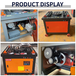 <span class=keywords><strong>Cintreuse</strong></span> de barres d'armature semi-automatique électrique bon marché de 40 mm avec PLC et moteur, haute productivité, machine à cintrer les barres de <span class=keywords><strong>fer</strong></span> à béton - Product Image 3