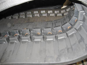 Migliore pista di gomma Airman AX45 <span class=keywords><strong>Hitachi</strong></span> <span class=keywords><strong>EX50</strong></span> 400x72, 5 wx70 cingolo escavatore in gomma dimensioni cingolato - Product Image 4