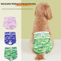 Pantalones Impermeables para Perros Hembras 2026, Bragas Sanitarias Anti-Copulación, Ropa Interior Lavable y Reutilizable para el Período
