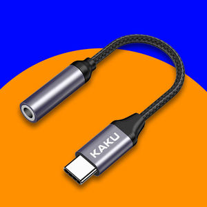 Adaptador <span class=keywords><strong>de</strong></span> Audio KAKUSIGA Tipo C a Conector Jack <span class=keywords><strong>de</strong></span> 3.5 mm, <span class=keywords><strong>Convertidor</strong></span> <span class=keywords><strong>de</strong></span> Auriculares con Cancelación <span class=keywords><strong>de</strong></span> Ruido KAKU - Product Image 5