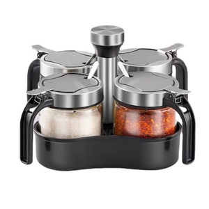 Scaffali estraibili di lusso a più livelli in bambù dorato e noce per la cucina, cassetti in legno per spezie <span class=keywords><strong>Bekvam</strong></span>, portaoggetti in bambù per la cucina - Product Image 3