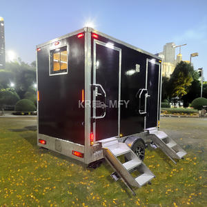 Remolque de Baño Móvil Portátil para Viajes Públicos 2025 con Ducha y Aseo - Product Image 3