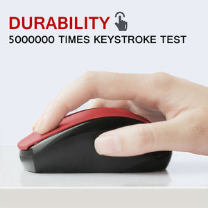 Компьютерные аксессуары, лидер продаж, HM8130, красный цвет, USB интерфейс 2,4 ГГц DPI, 1200 беспроводная мышь - Product Image 5