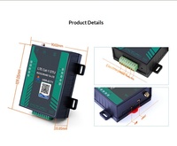 Módulo DTU 4G Cat-1 con Conectividad de Doble Canal, Gateway MQTT, Computación en Borde, Aislamiento RS-232/485, Modelo USR-G771 para Alarma Remota