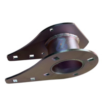 HENGLI OEM Piezas de Acero al Carbono Mecanizadas por CNC, Componentes de Brida/Buje Torneados y Mecanizados a Medida con Tolerancia de 0.01mm, Zhejiang