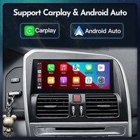 Autoradio multimédia Android 14 Carplay Auto avec écran style voiture d'origine pour Volvo XC60 (2009-2017) DSP GPS Stéréo BT