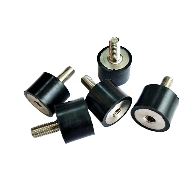 SWKS мужской женский нержавеющий/оцинкованный гвоздик антивибрационный резиновый монтаж изолятор резиновый буфер